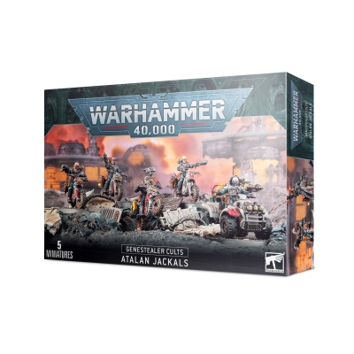 Warhammer 40,000 Genestealer Cults figurki Atalan Jackals